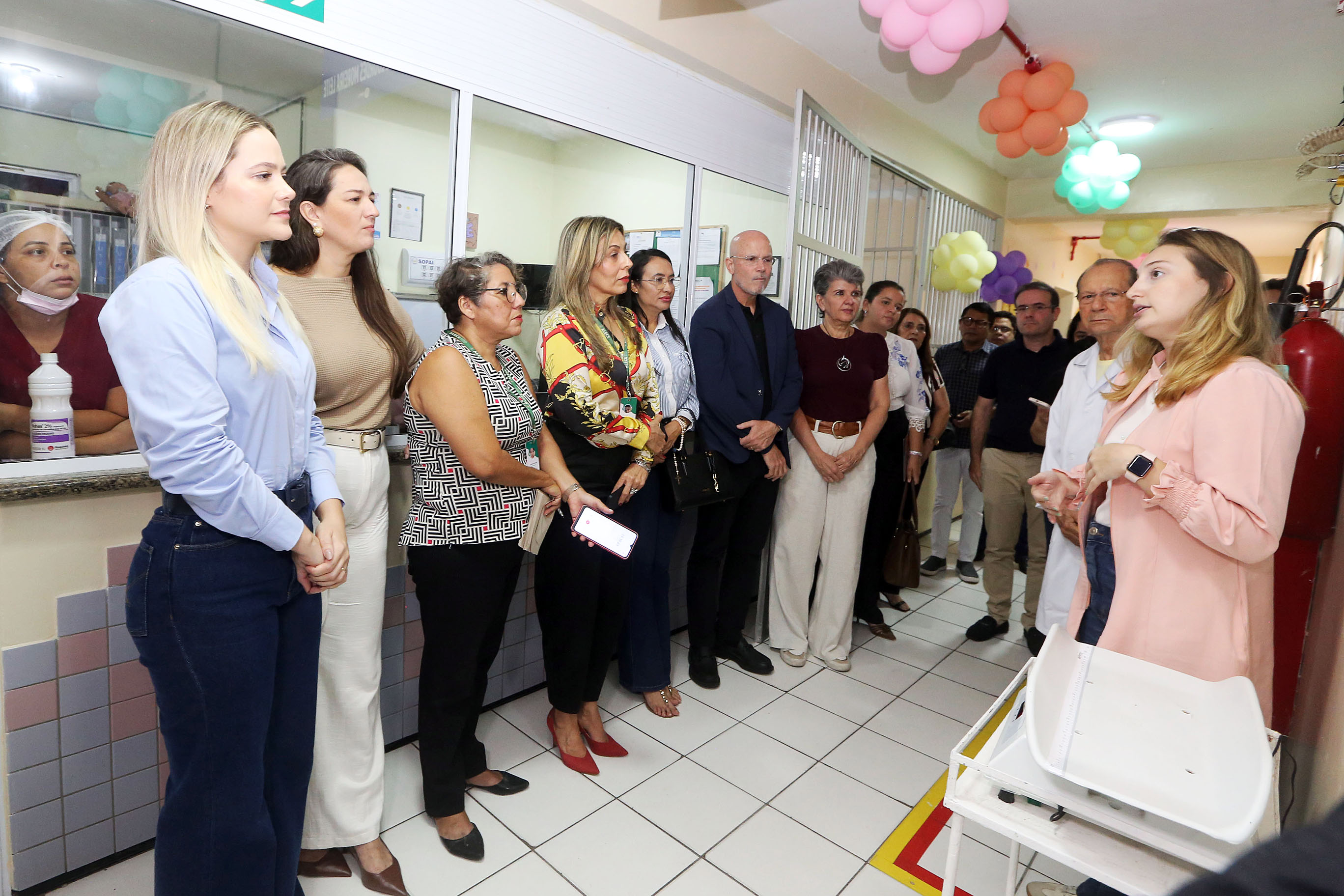 Visita ao Hospital Sopai foi realizada na manhã desta quarta-feira (30/04)