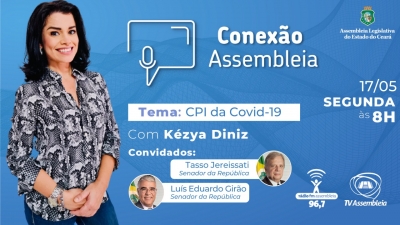 Senadores Tasso Jereissati e Eduardo Girão são entrevistados do Conexão Assembleia