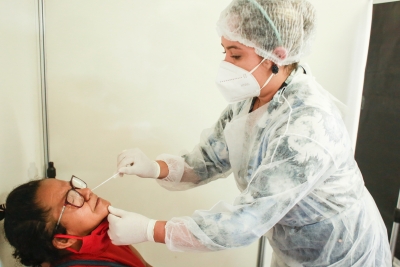 DSAS da AL disponibiliza testes de Covid para população de Novo Oriente