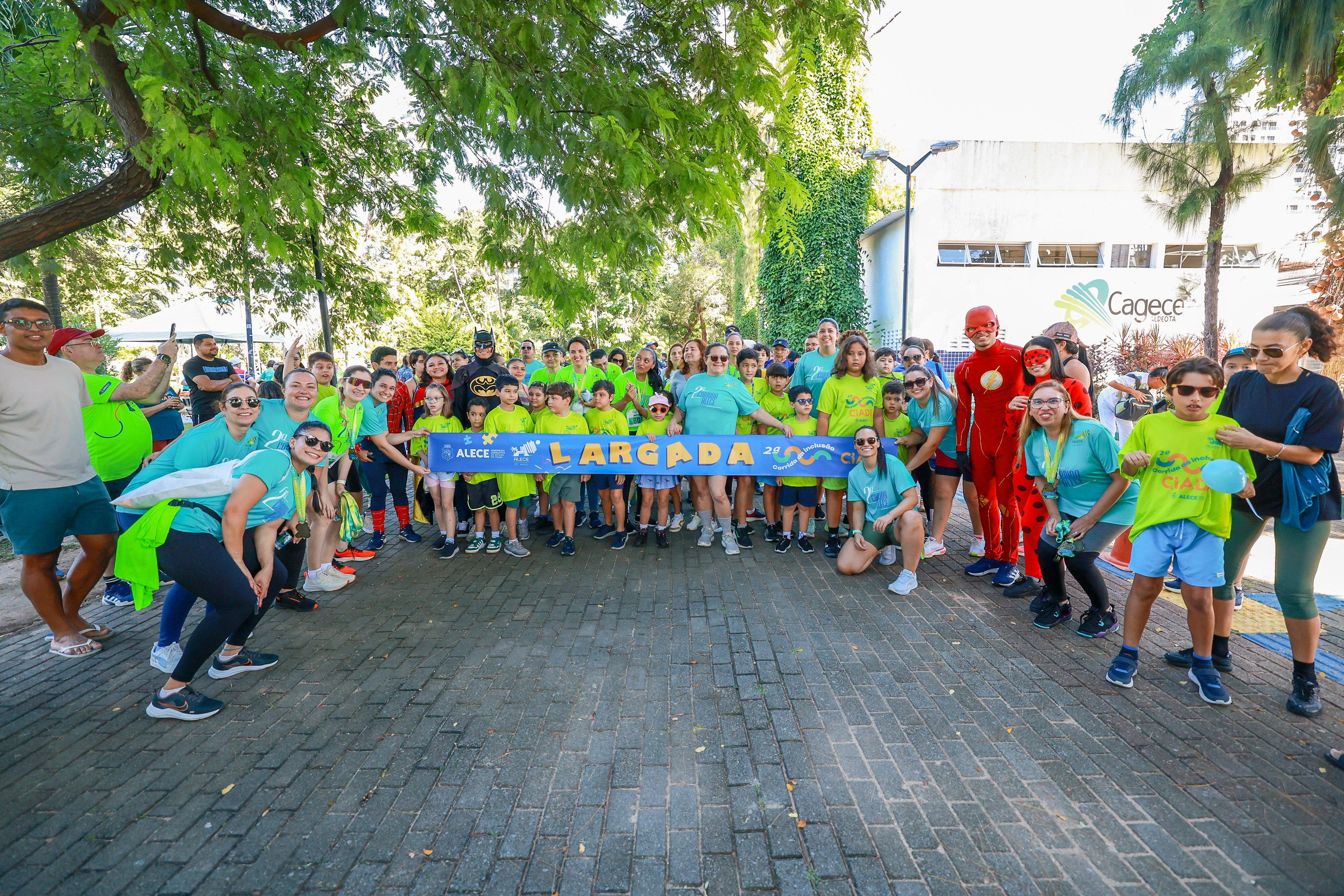 Alece fortalece acolhimento de crianças neurodivergentes na segunda Corrida da Inclusão